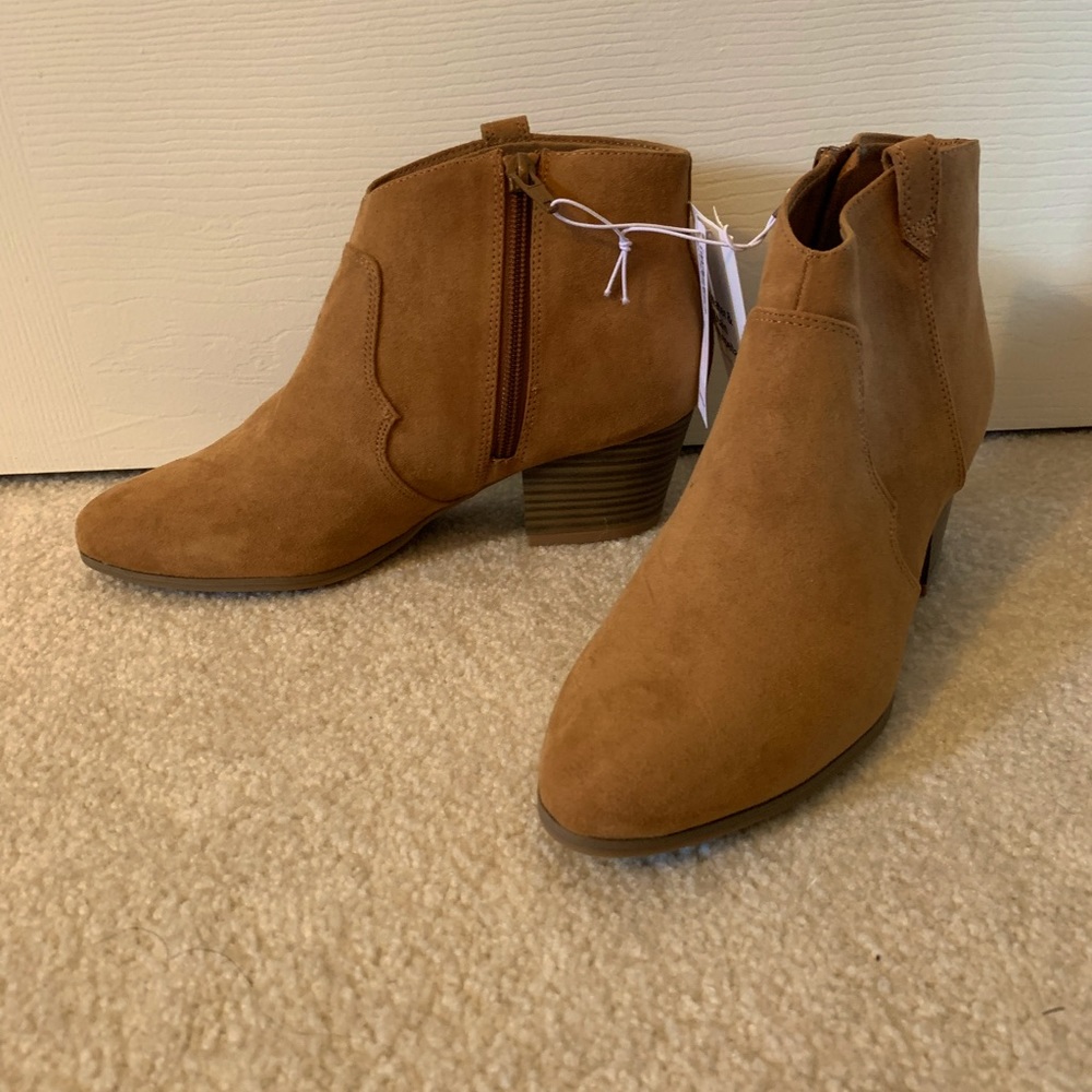 Suede Booties